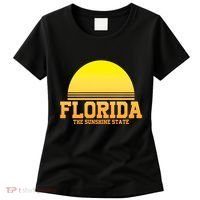 Florida The Sunshine State Retro Sun Women's T-Shirt thumb 0