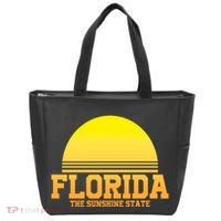 Florida The Sunshine State Retro Sun Tote Bag thumb 0