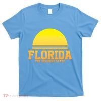 Florida The Sunshine State Retro Sun T-Shirt thumb 0