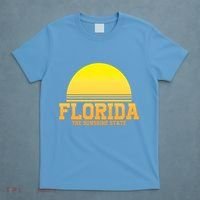 Florida The Sunshine State Retro Sun T-Shirt thumb 4