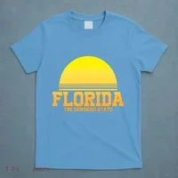 Florida The Sunshine State Retro Sun T-Shirt thumb 4