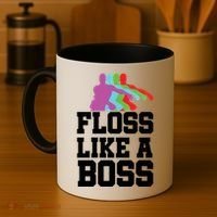 Floss Like A Boss Coffee Mug thumb 4