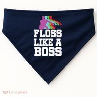 Floss Like A Boss USA-Made Doggie Bandana thumb 0
