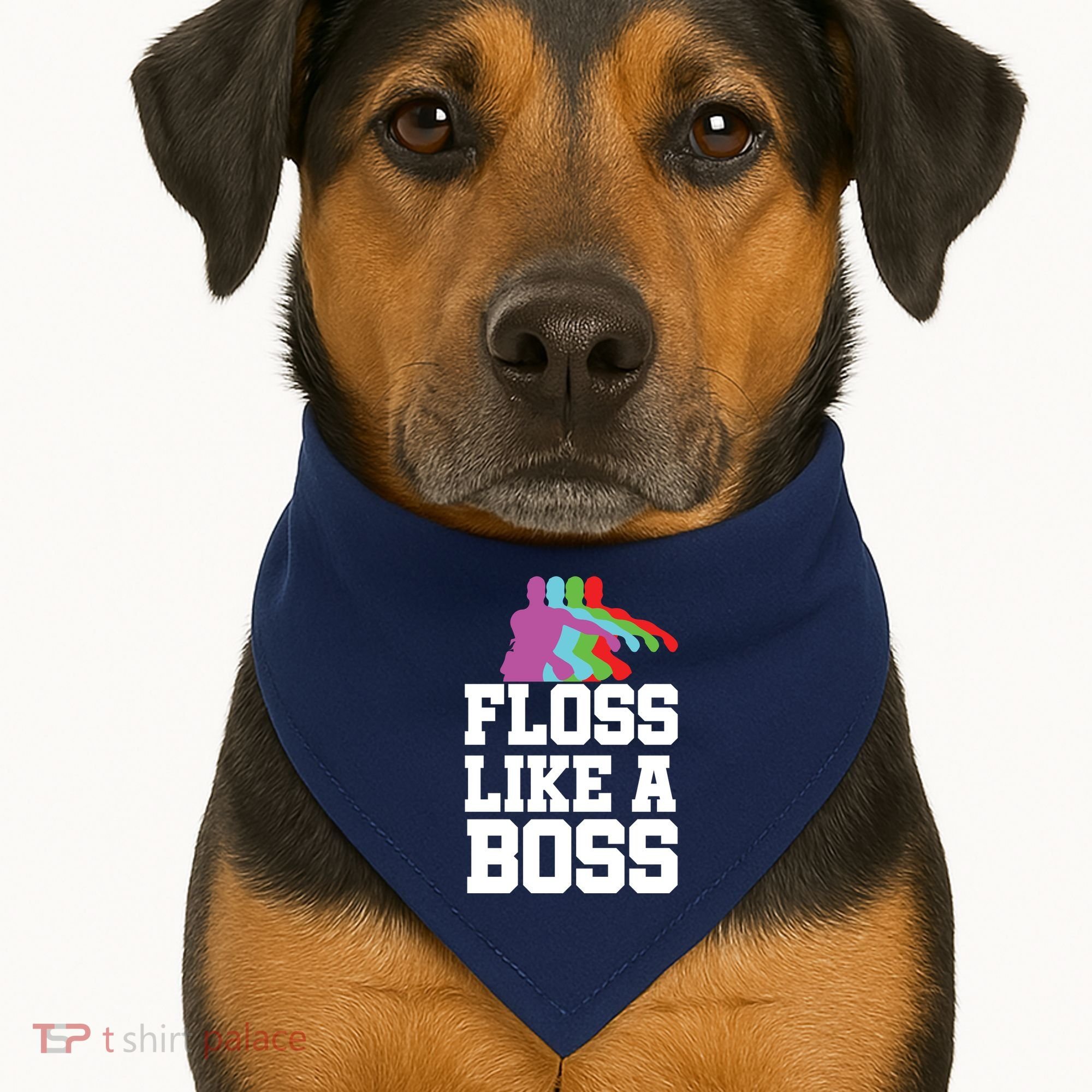 Floss Like A Boss USA-Made Doggie Bandana