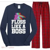 Floss Like A Boss Long Sleeve Pajama Set thumb 0