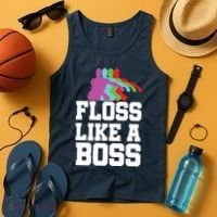 Floss Like A Boss Tank Top thumb 4