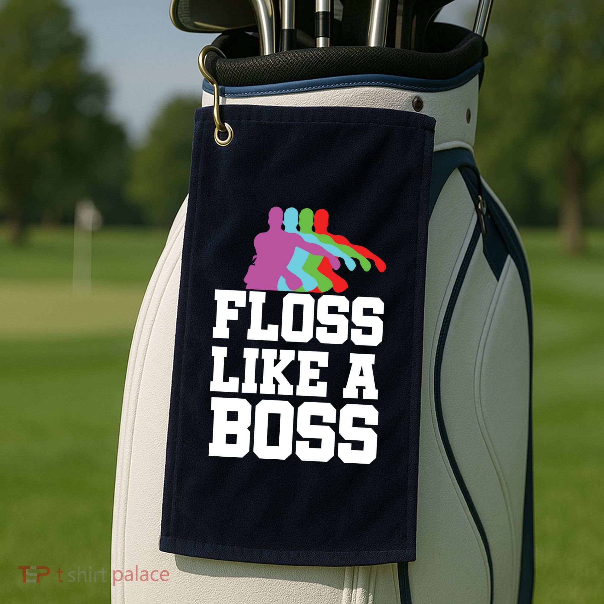 Floss Like A Boss Golf Towel