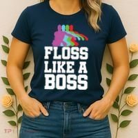 Floss Like A Boss Women's T-Shirt thumb 2