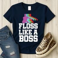 Floss Like A Boss Women's T-Shirt thumb 3