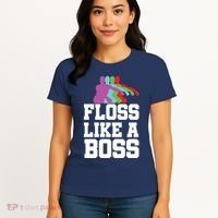Floss Like A Boss Women's T-Shirt thumb 4