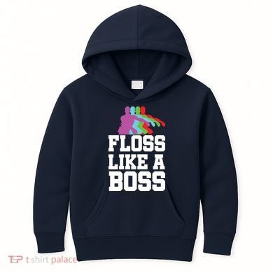 Floss Like A Boss Kids Hoodie