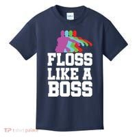 Floss Like A Boss Kids T-Shirt thumb 0