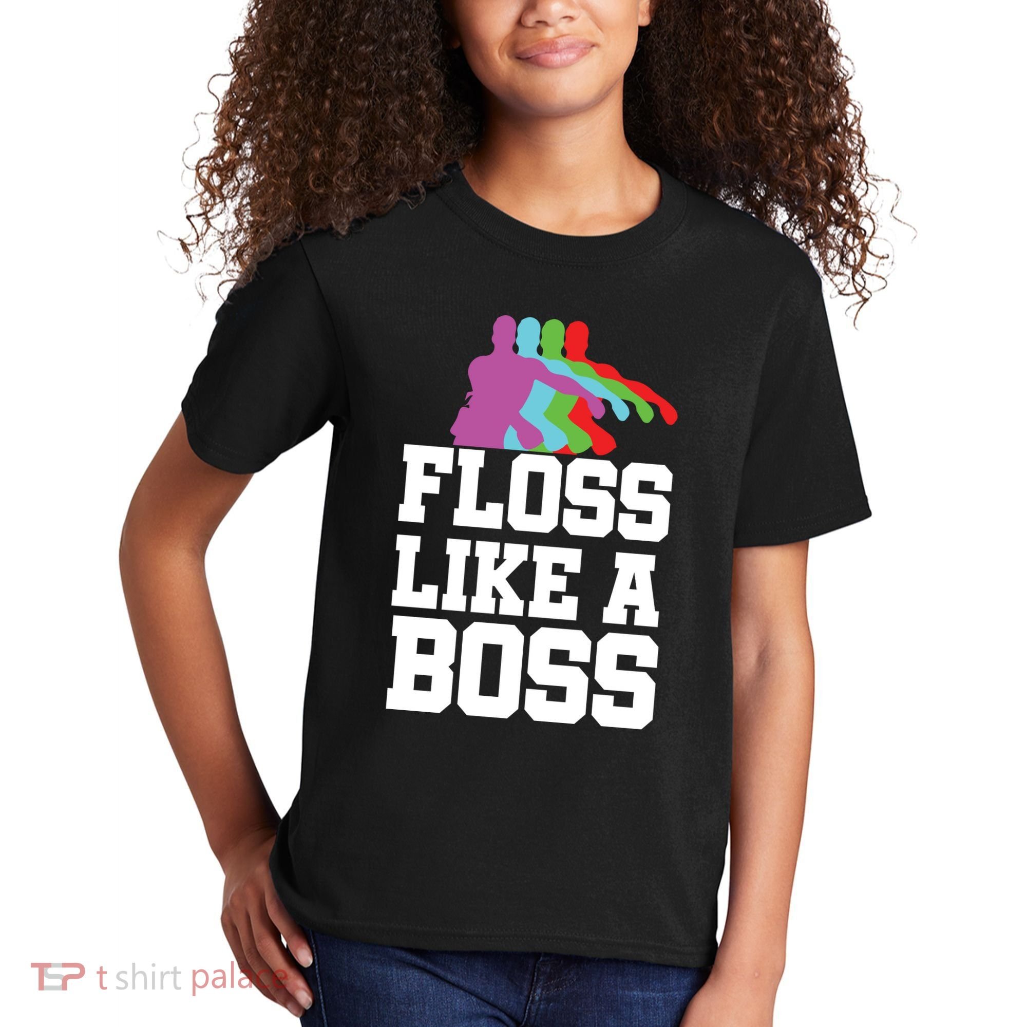 Floss Like A Boss Kids T-Shirt