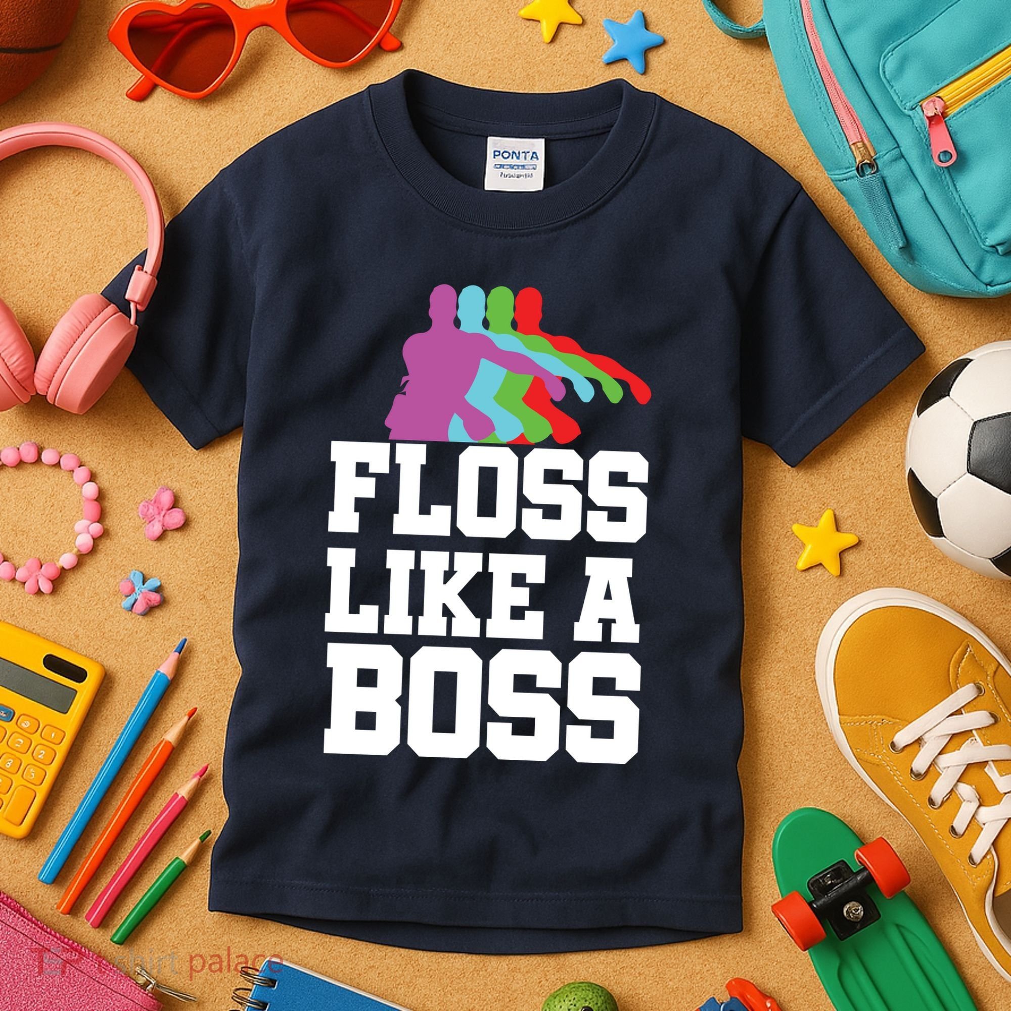 Floss Like A Boss Kids T-Shirt