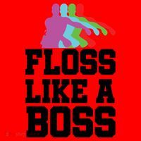 Floss Like A Boss Santa Hat thumb 1