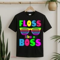 Floss Like A Boss 80's Style Retro T-Shirt thumb 2
