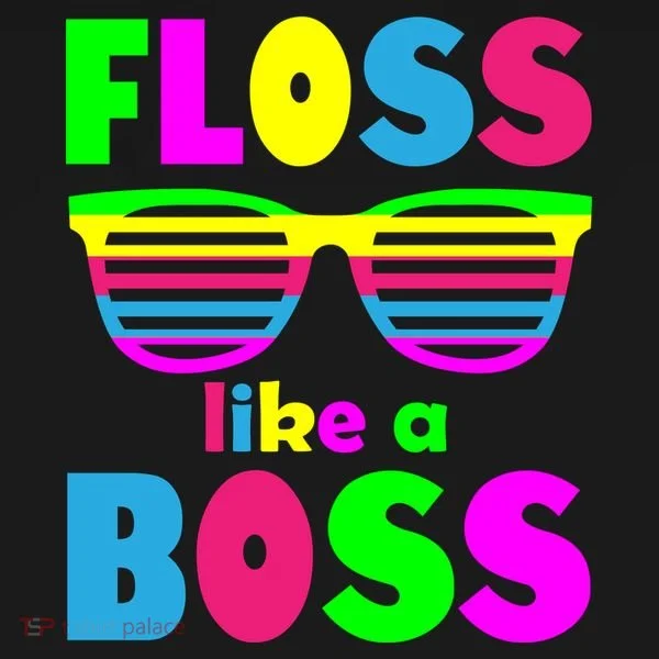 Floss Like A Boss 80's Style Retro Bucket Hat