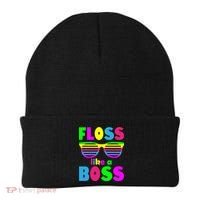 Floss Like A Boss 80's Style Retro Beanie thumb 0