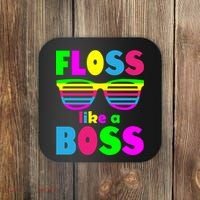 Floss Like A Boss 80's Style Retro Coaster thumb 0