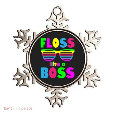 Floss Like A Boss 80's Style Retro Ornament