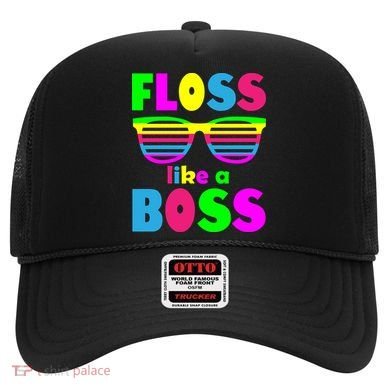 Floss Like A Boss 80's Style Retro Hat