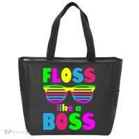 Floss Like A Boss 80's Style Retro Tote Bag thumb 0