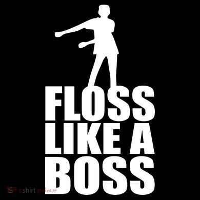 Floss Like A Boss Dance Logo Stripe Pom Pom Beanie