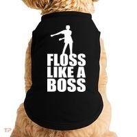 Floss Like A Boss Dance Logo Doggie Tank thumb 0