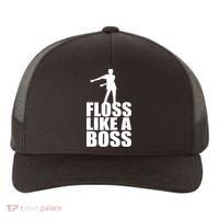 Floss Like A Boss Dance Logo Yupoong Adult 5-Panel Trucker Hat thumb 0