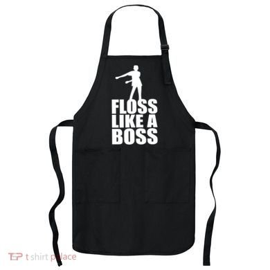 Floss Like A Boss Dance Logo Apron