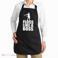 Floss Like A Boss Dance Logo Apron thumb 2