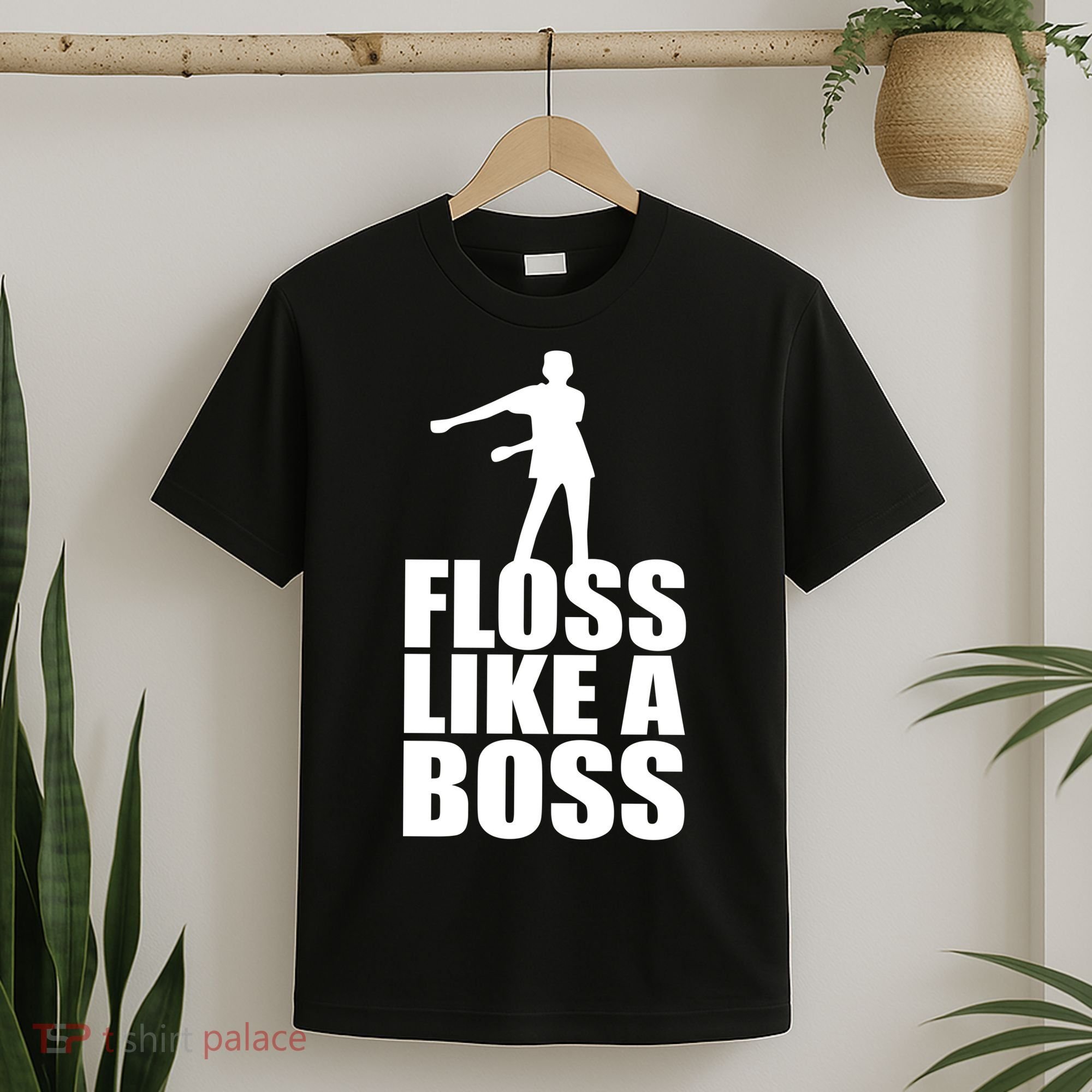 Floss Like A Boss Dance Logo T-Shirt