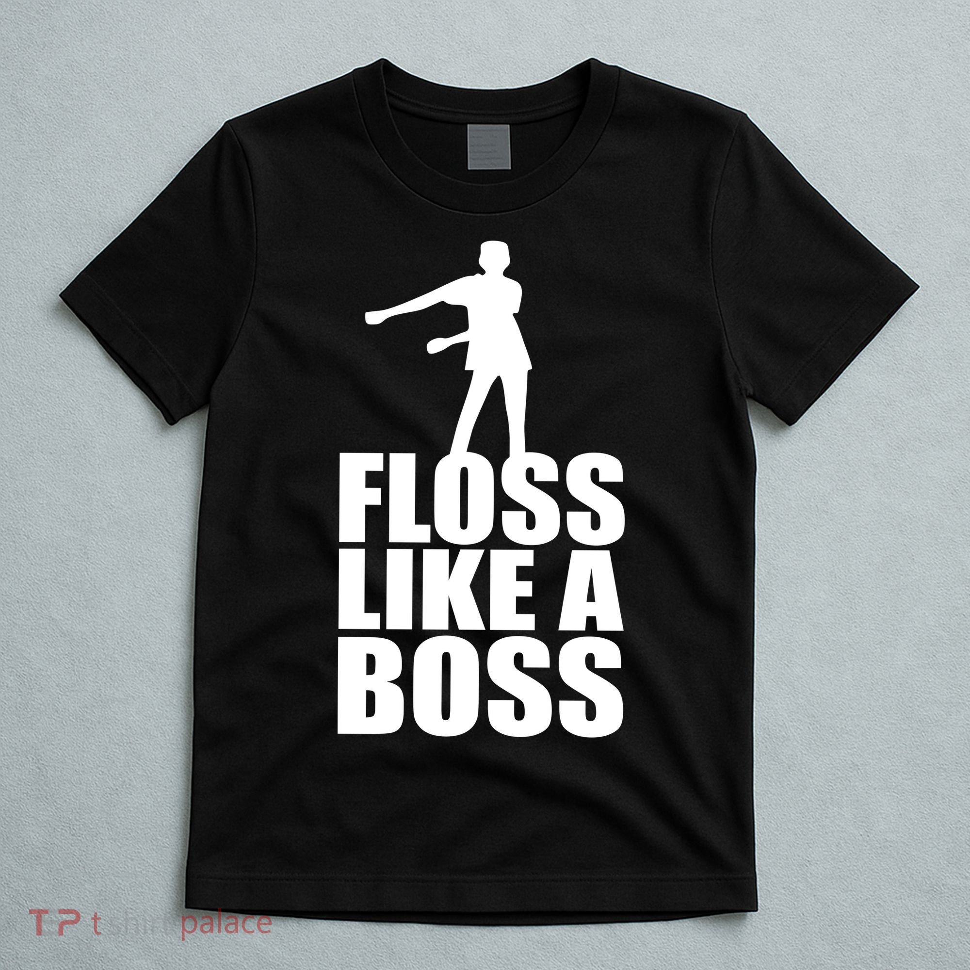 Floss Like A Boss Dance Logo T-Shirt