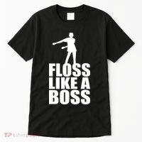 Floss Like A Boss Dance Logo Tall T-Shirt thumb 0
