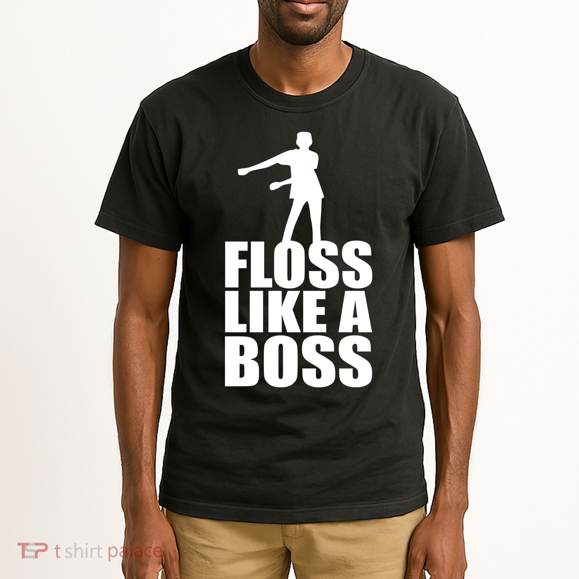 Floss Like A Boss Dance Logo Tall T-Shirt