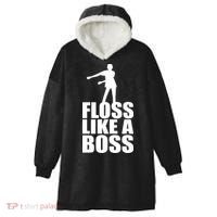 Floss Like A Boss Dance Logo Hooded Wearable Blanket thumb 0