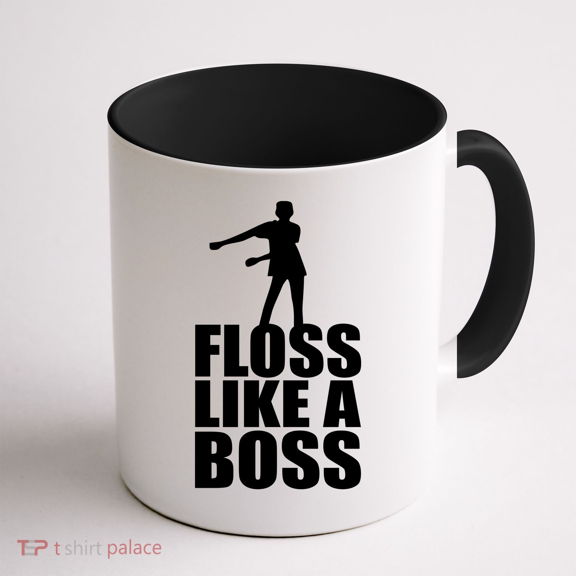 Floss Like A Boss Dance Logo Coffee Mug