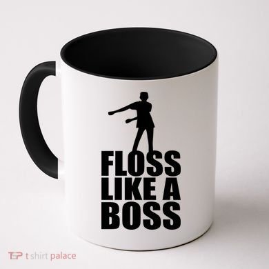 Floss Like A Boss Dance Logo Coffee Mug