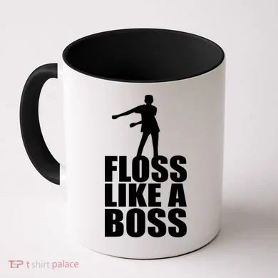 Floss Like A Boss Dance Logo Coffee Mug