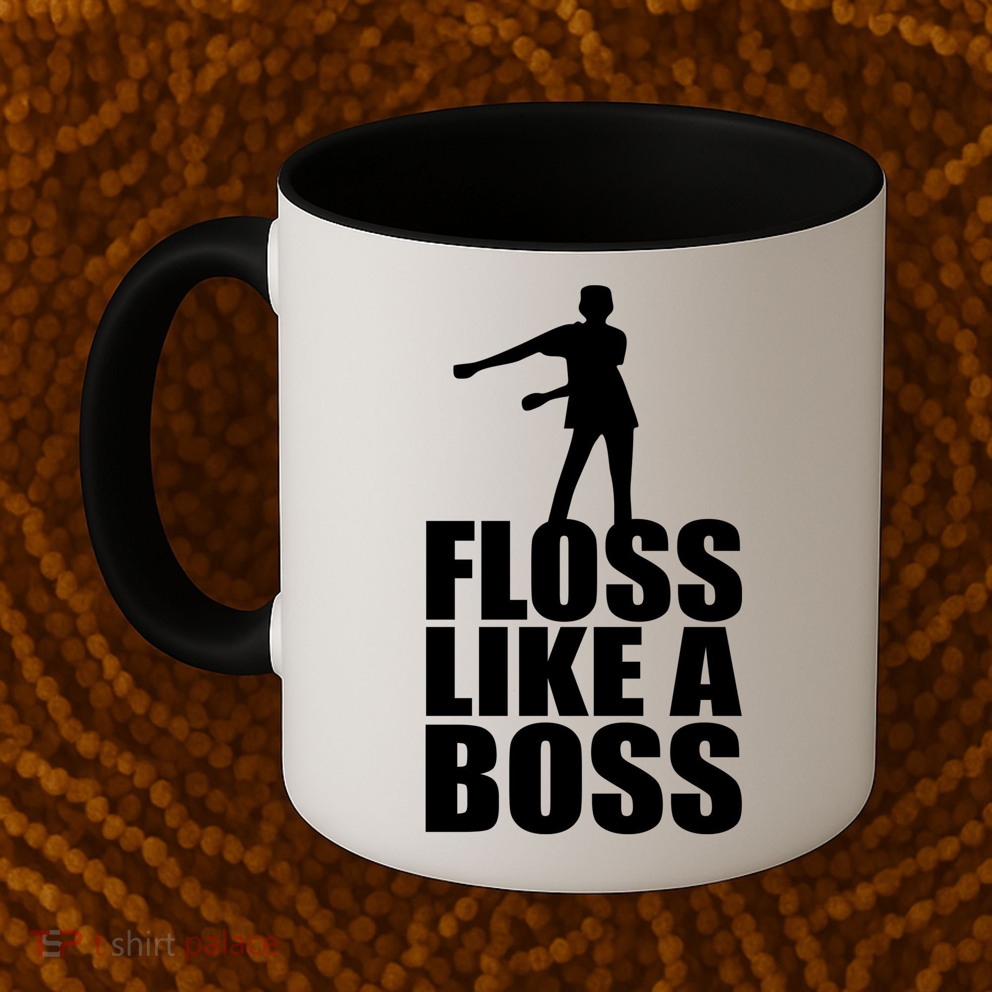 Floss Like A Boss Dance Logo Coffee Mug