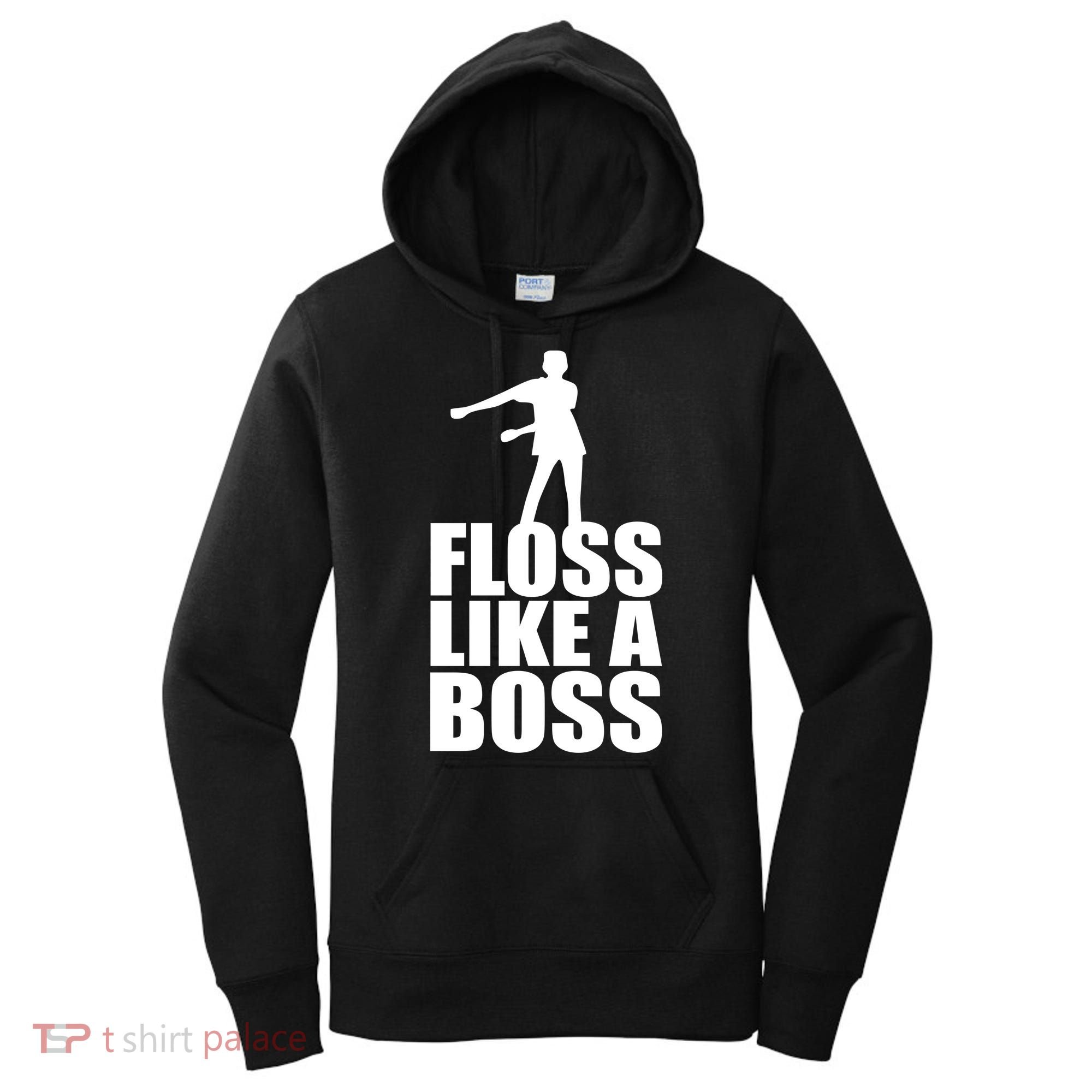 Floss Like A Boss Dance Logo Women's Hoodie