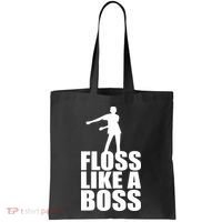 Floss Like A Boss Dance Logo Tote Bag thumb 0