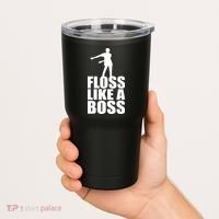 Floss Like A Boss Dance Logo Tumbler thumb 2
