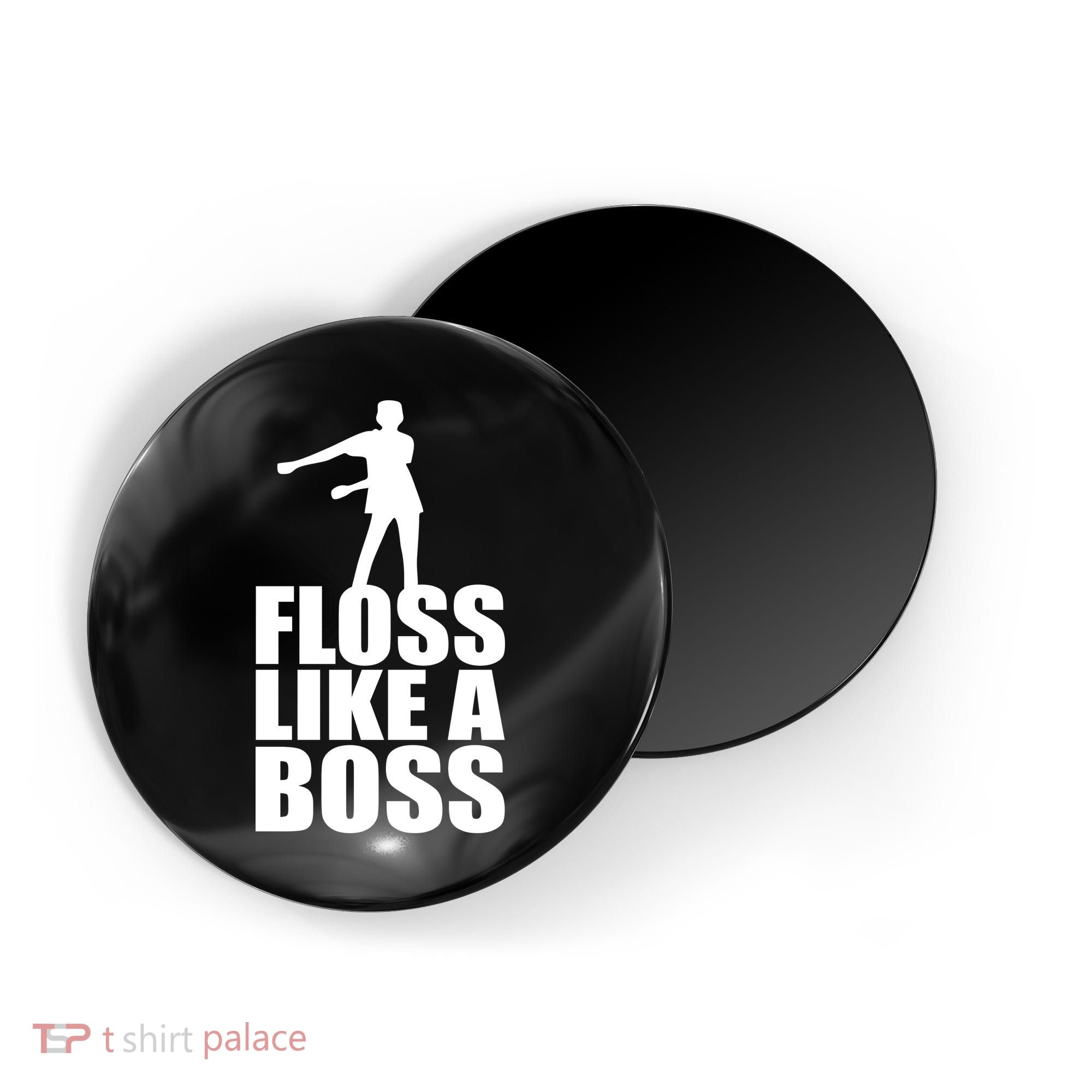 Floss Like A Boss Dance Logo Magnet