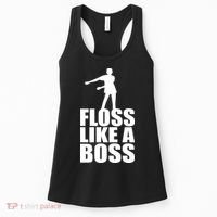 Floss Like A Boss Dance Logo Women's Tank Top thumb 0