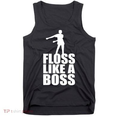 Floss Like A Boss Dance Logo Tank Top