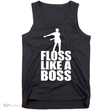Floss Like A Boss Dance Logo Tank Top
