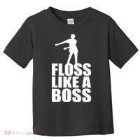Floss Like A Boss Dance Logo Toddler T-Shirt thumb 0