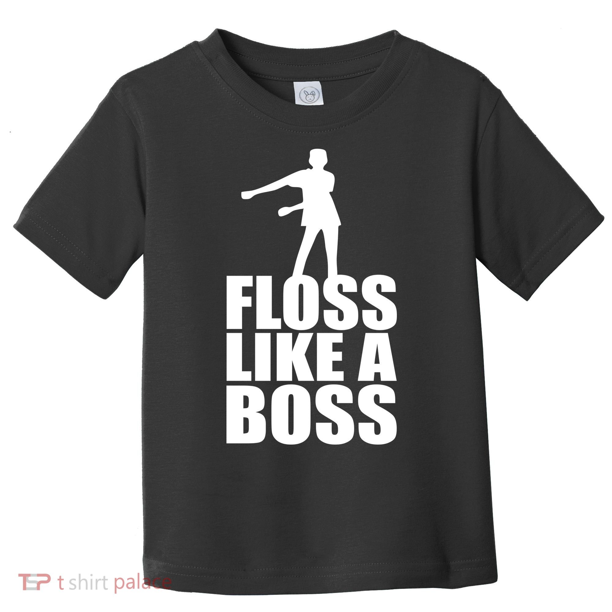 Floss Like A Boss Dance Logo Toddler T-Shirt