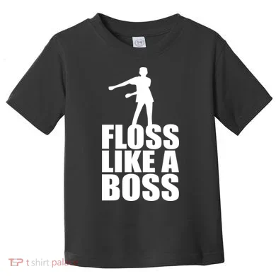 Floss Like A Boss Dance Logo Toddler T-Shirt